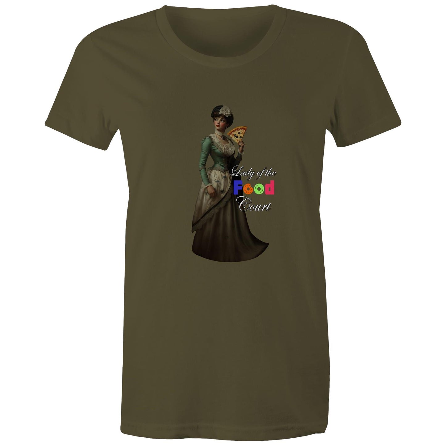 Lady of the Food Court - Women's Tee