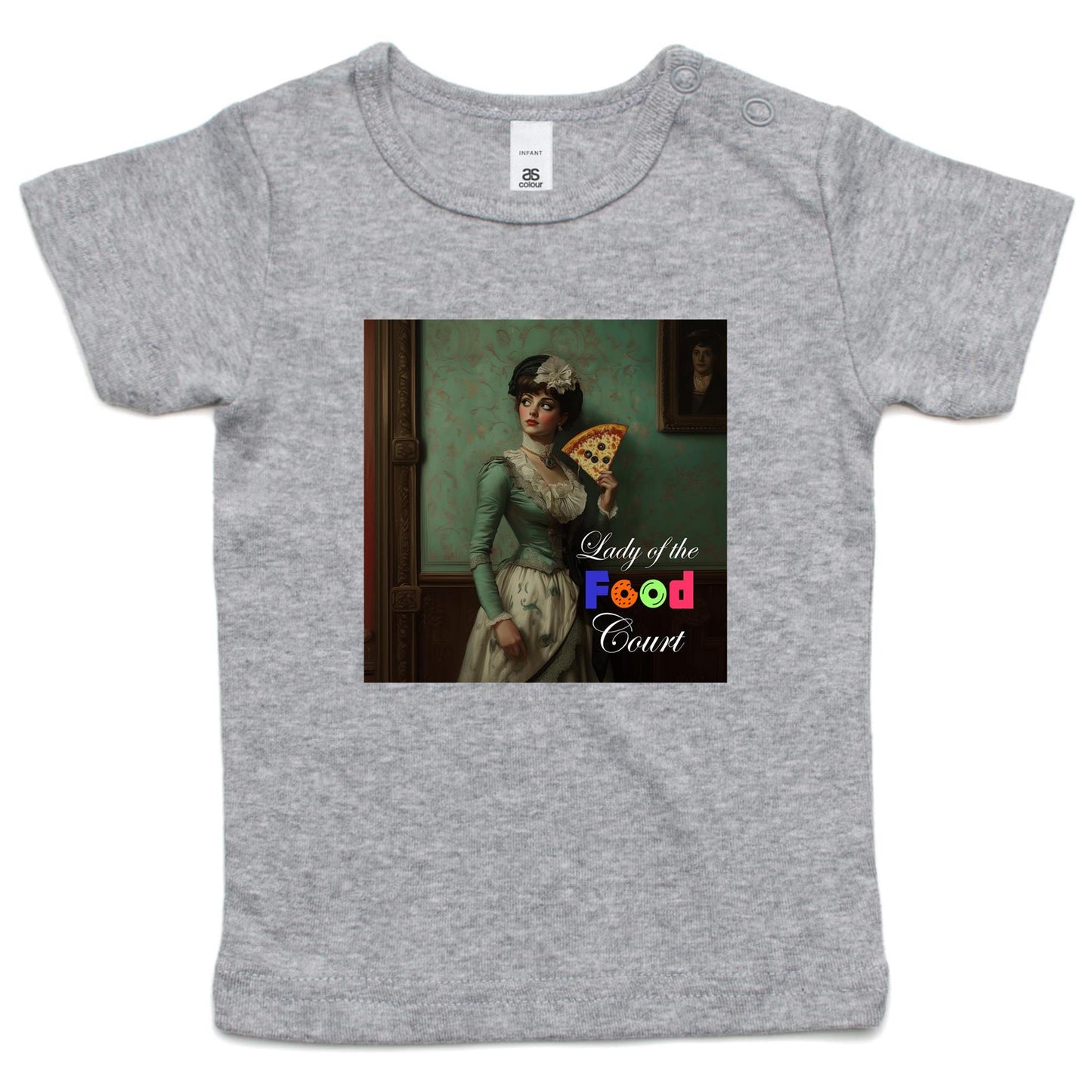 Lady of the Food Court - Infant Wee Tee