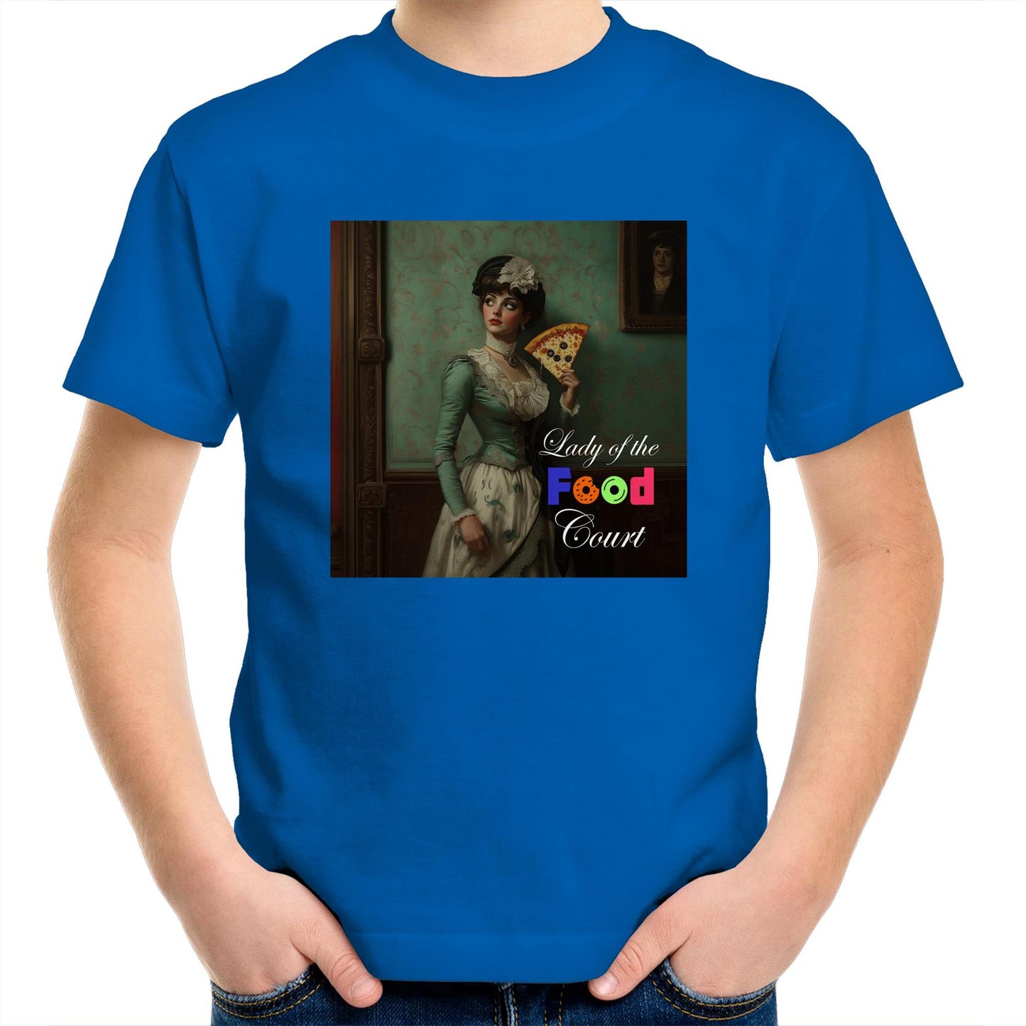 Lady of the Food Court - Kids Youth T-Shirt