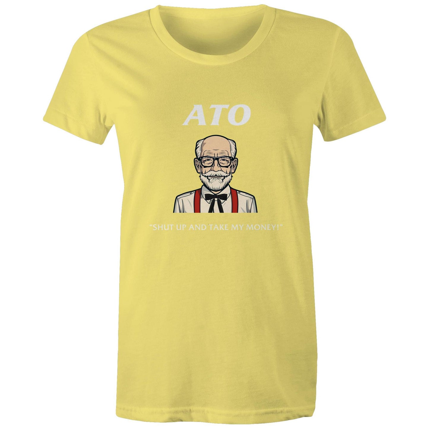 ATO - Shut up and take my money! - Women's Maple Tee