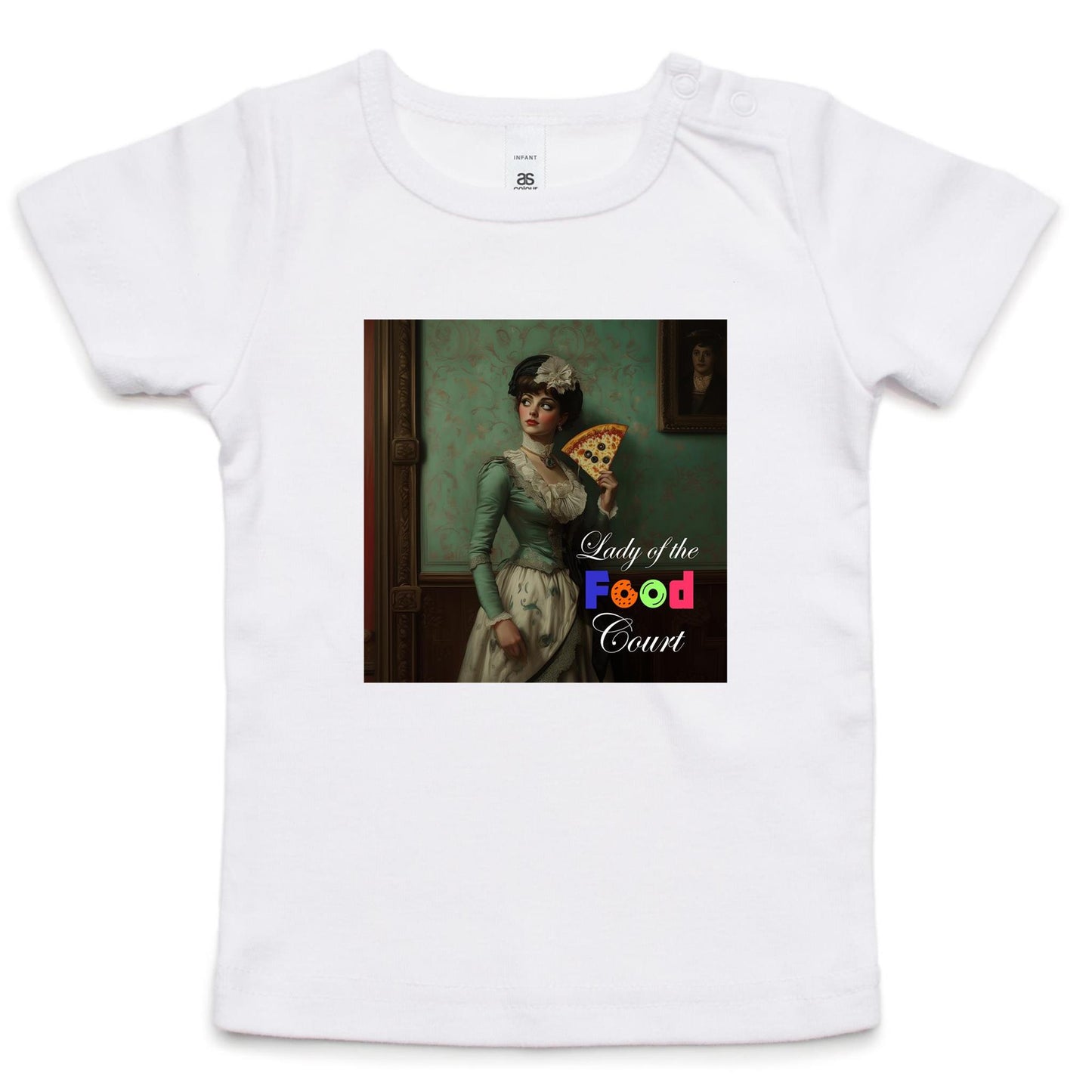 Lady of the Food Court - Infant Wee Tee