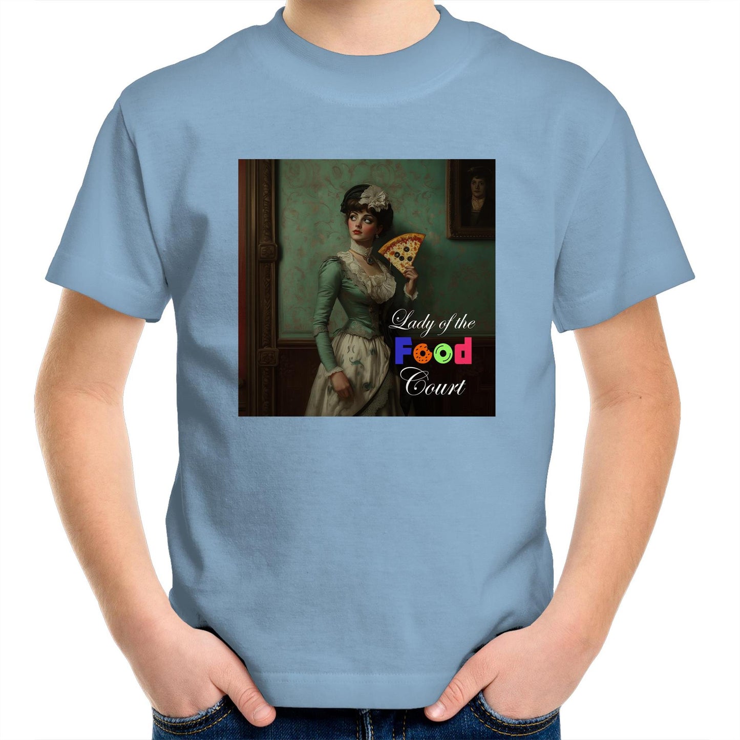 Lady of the Food Court - Kids Youth T-Shirt